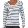 Best Sale 🔥 Barbour Driftwood 👩 Womens Striped Long Sleeves T-Shirt 😀