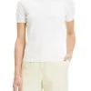 Best reviews of 🌟 Theory 👩 women Basic Silk Tee in White 🥰