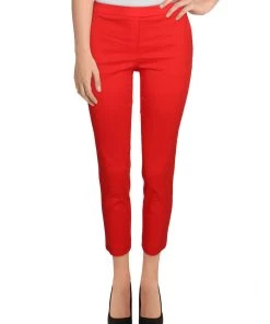 Top 10 🔥 Theory Treeca 👩 Womens Linen Blend High-Rise Cropped Pants ✨