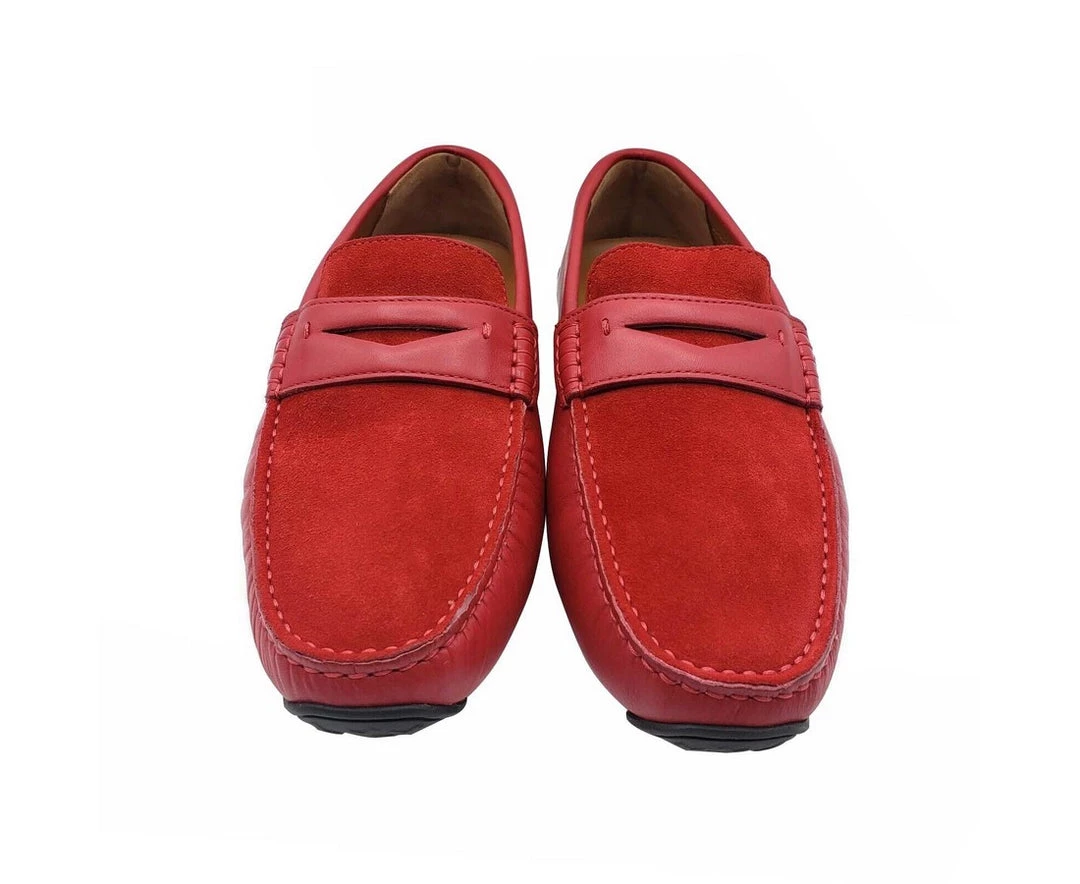 Discount π Bally Men's Piotre Leather / Suede With / Web Logo Slip On Loafer π Shoes π― 3 Discount π Bally Men's Piotre Leather / Suede With / Web Logo Slip On Loafer π Shoes π― - Image 3