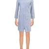 Deals 🤩 Barbour Seaglow 👩 Womens Collared Cotton Blend 👕 Shirtdress ✨