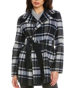 Best Pirce 🔥 women Theory Belted Overlay Wool-Blend Wrap 🧥 Coat 😍 -Dormify Decor Store d70e1ea9c0f9400d93515af20bd20963 1080x