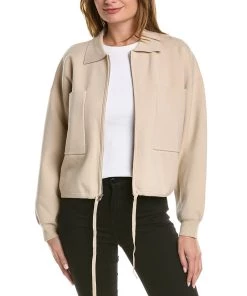 Top 10 🛒 women Theory Cropped Zip Wool-Blend Cardigan 😉