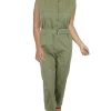 Buy 😍 Theory 👩 Womens Cotton Cropped Jumpsuit ⭐