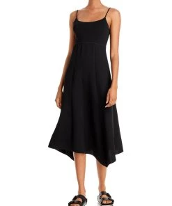 Coupon ❤️ Theory 👩 Womens Casual Midi Slip 👗 Dress 🎁