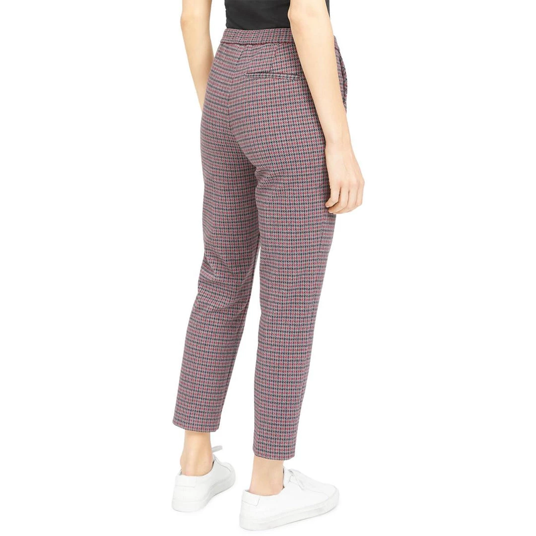 Buy β€οΈ Theory π© Womens Houndstooth Plaid Ankle Pants π 2 Buy β€οΈ Theory π© Womens Houndstooth Plaid Ankle Pants π - Image 2