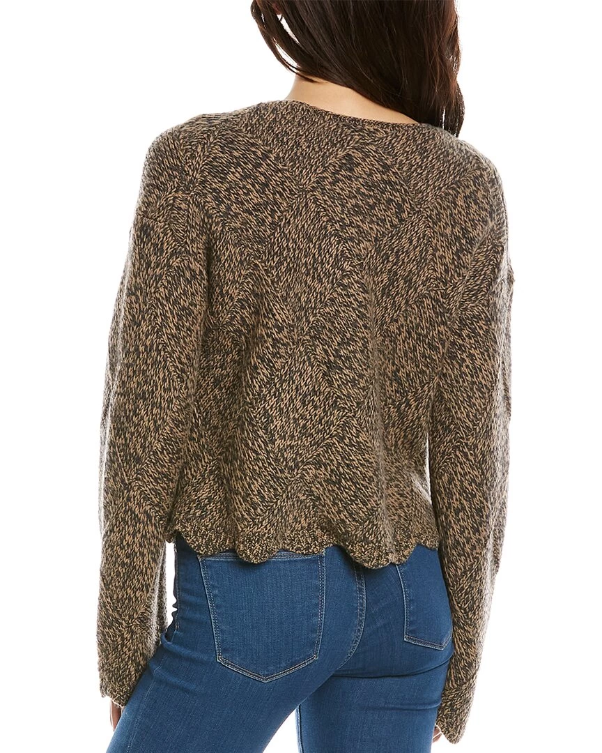 Discount π women Theory Cashmere Cropped Mouline Pullover Sweater β¨ 2 Discount π women Theory Cashmere Cropped Mouline Pullover Sweater β¨ - Image 2