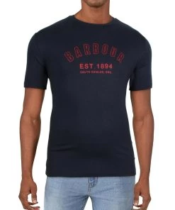 Buy ❤️ Barbour Mens Crewneck Knit T-Shirt ⌛