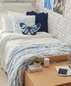 Outlet ❤️ Dormify Leah Tie Dye Faux Fur Throw - 50″x60″ 😉