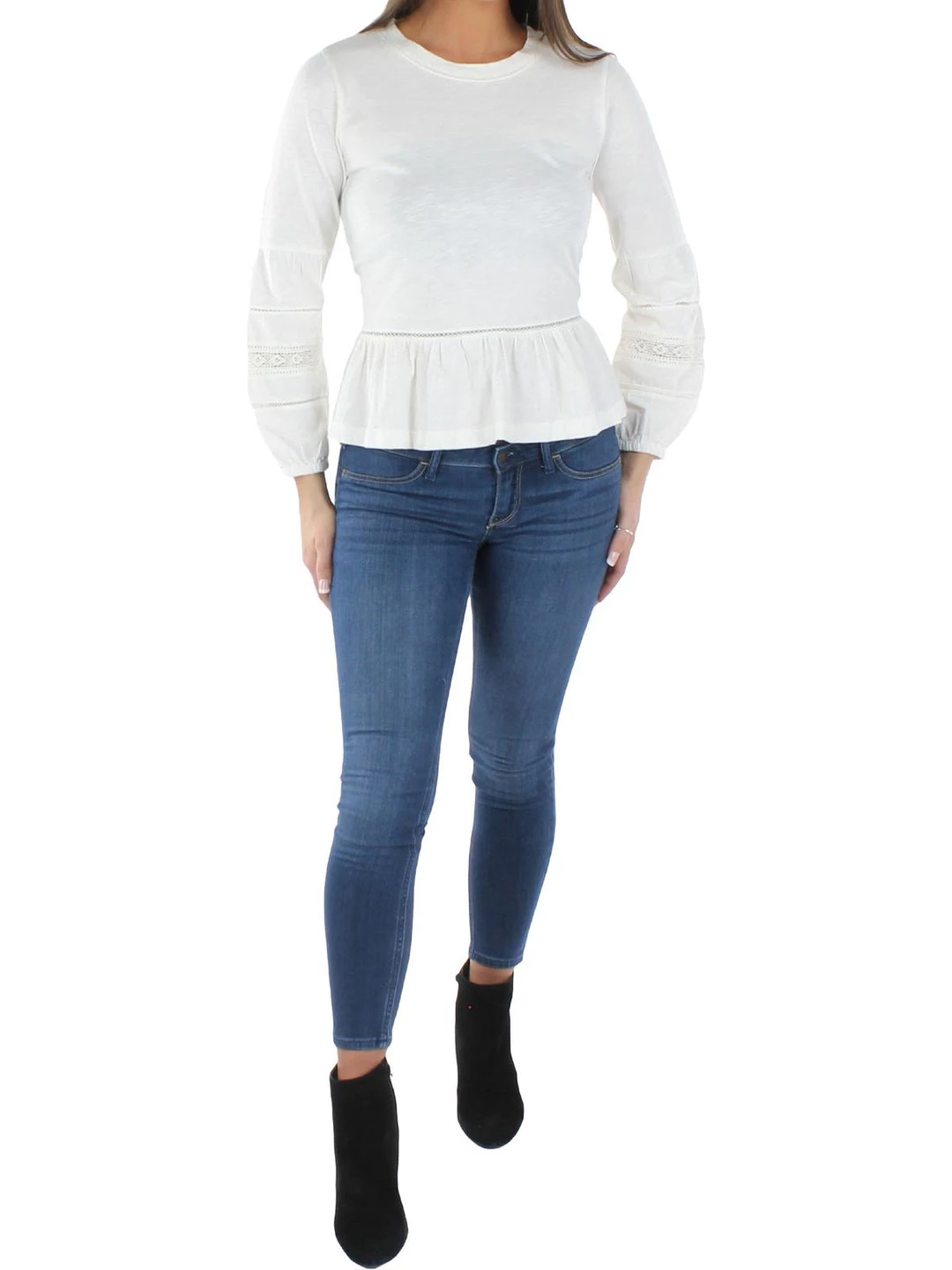 Buy π Barbour π© Womens Knit Cotton Peplum Top π 1 Buy π Barbour π© Womens Knit Cotton Peplum Top π