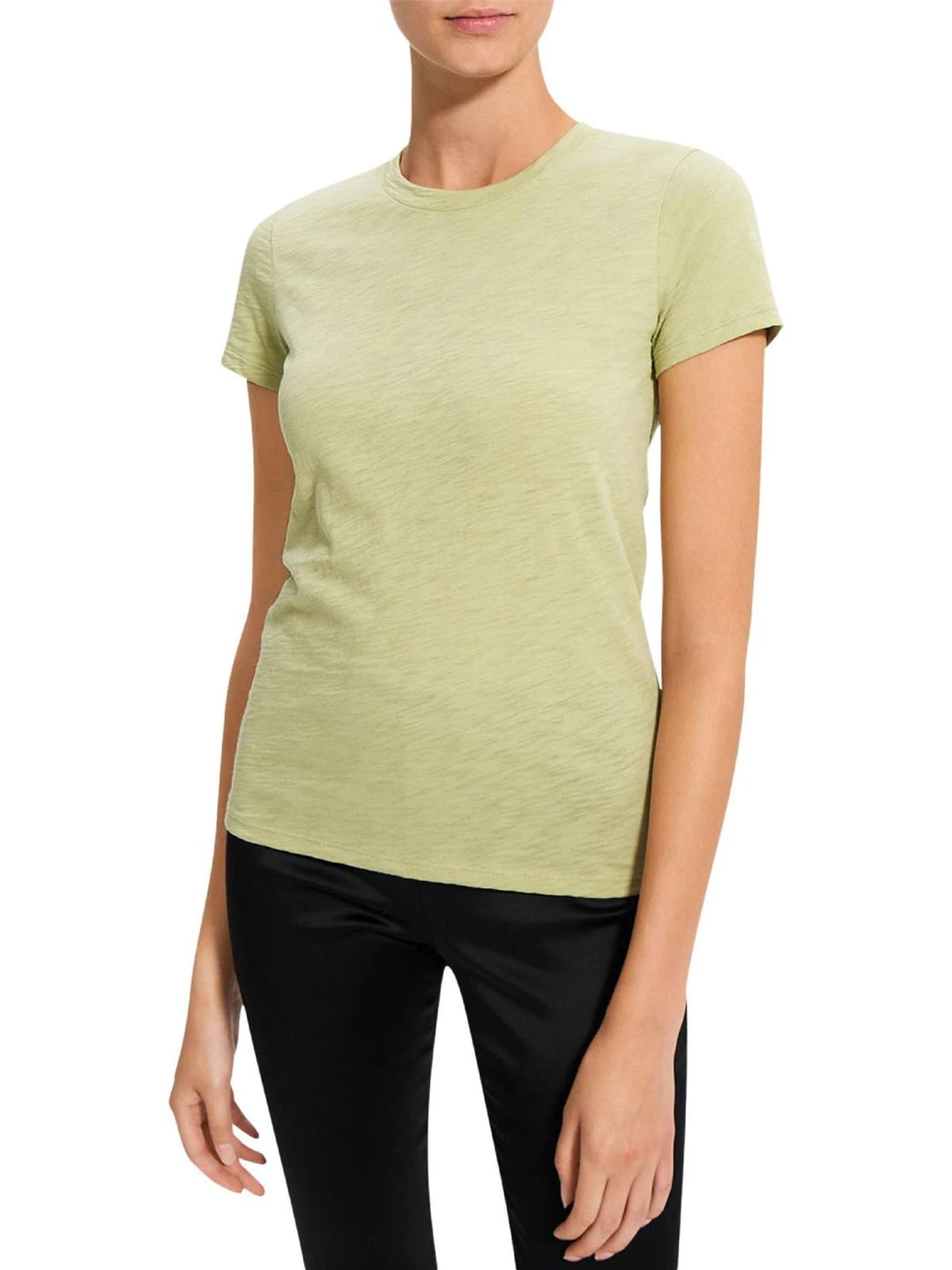 Cheapest π Theory Nebulous Pure π© Womens Crew Neck Slub T-Shirt 𧨠2 Cheapest π Theory Nebulous Pure π© Womens Crew Neck Slub T-Shirt 𧨠- Image 2