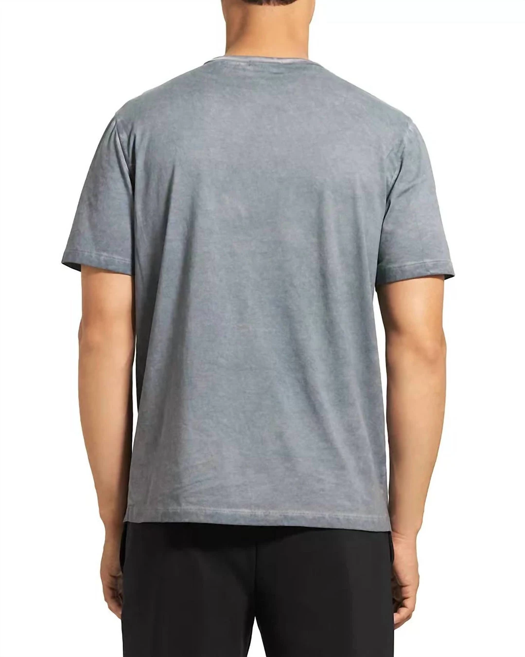 Promo π Theory Men'S Cold Dye Precise Tee in Dark Stratus β€οΈ 2 Promo π Theory Men'S Cold Dye Precise Tee in Dark Stratus β€οΈ - Image 2