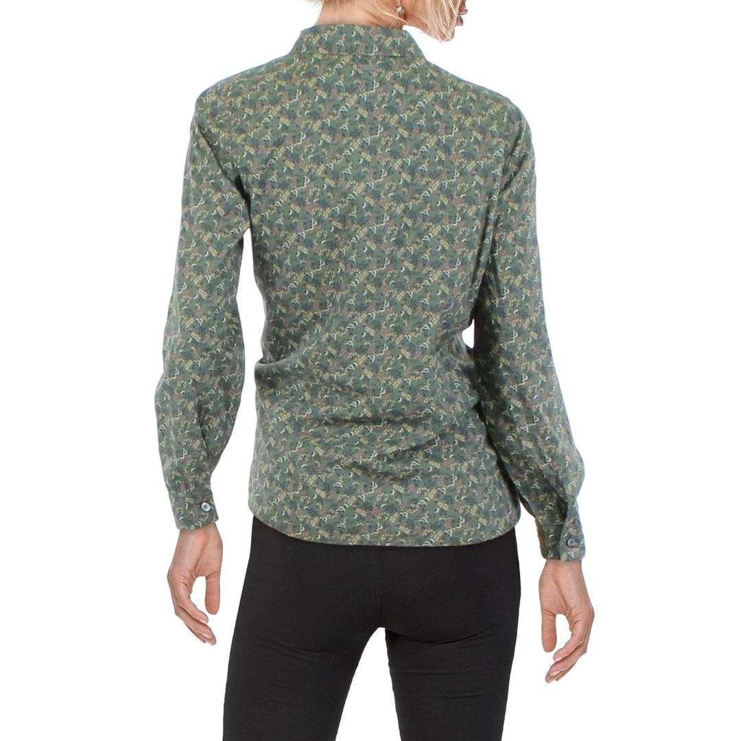Wholesale β Barbour Hindscarth π© Womens Cotton Blend Floral Button-Down Top π€© 2 Wholesale β Barbour Hindscarth π© Womens Cotton Blend Floral Button-Down Top π€© - Image 2