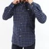 Deals 🔥 Barbour men Pelton Regular 👕 Shirt in Navy 🛒