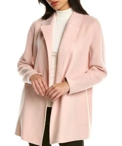 Buy ⌛ women Theory Sileena Wool & Cashmere-Blend 🧥 Coat 😍